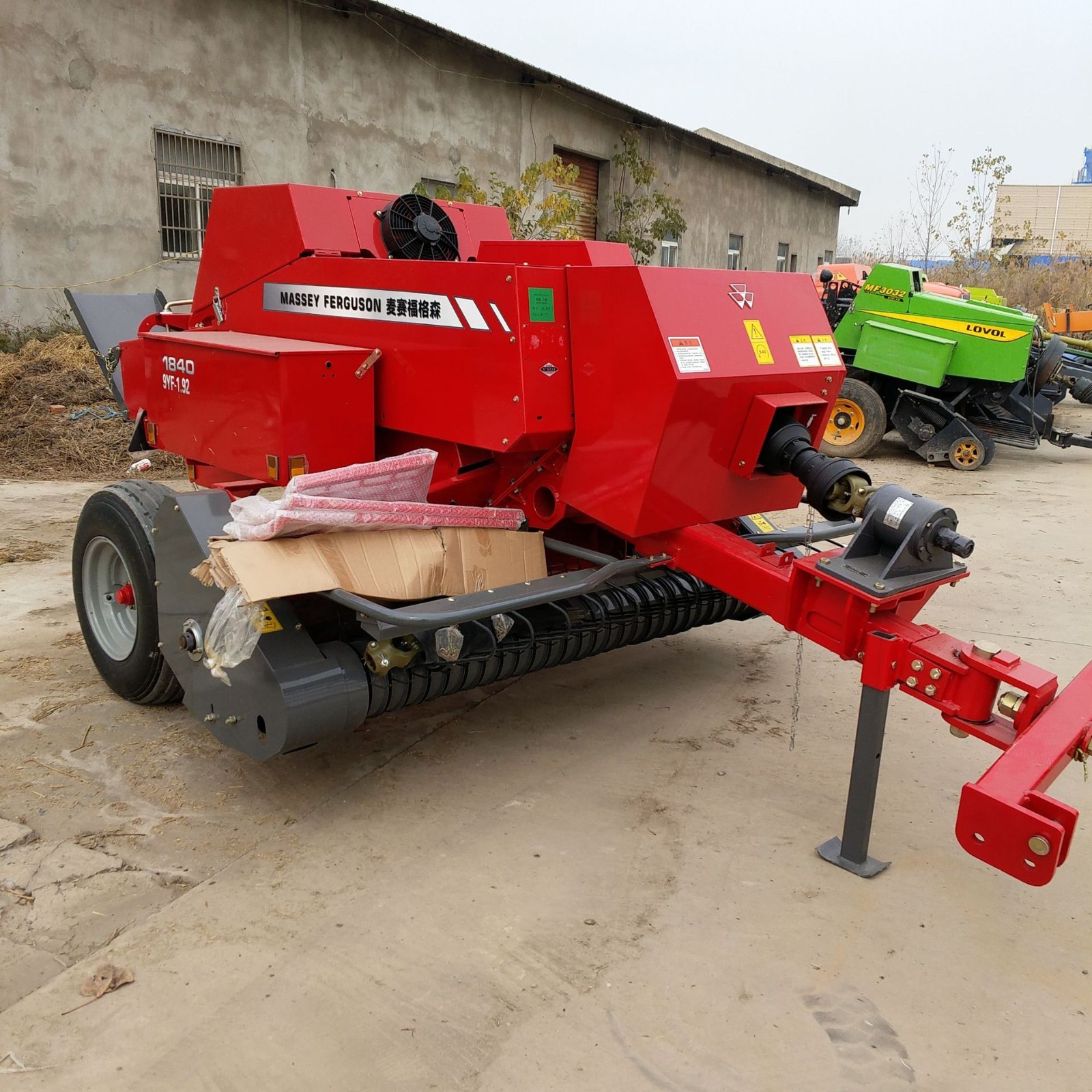 农用大型秸秆打捆机 玉米秸秆粉碎打捆机 方捆打捆机图2