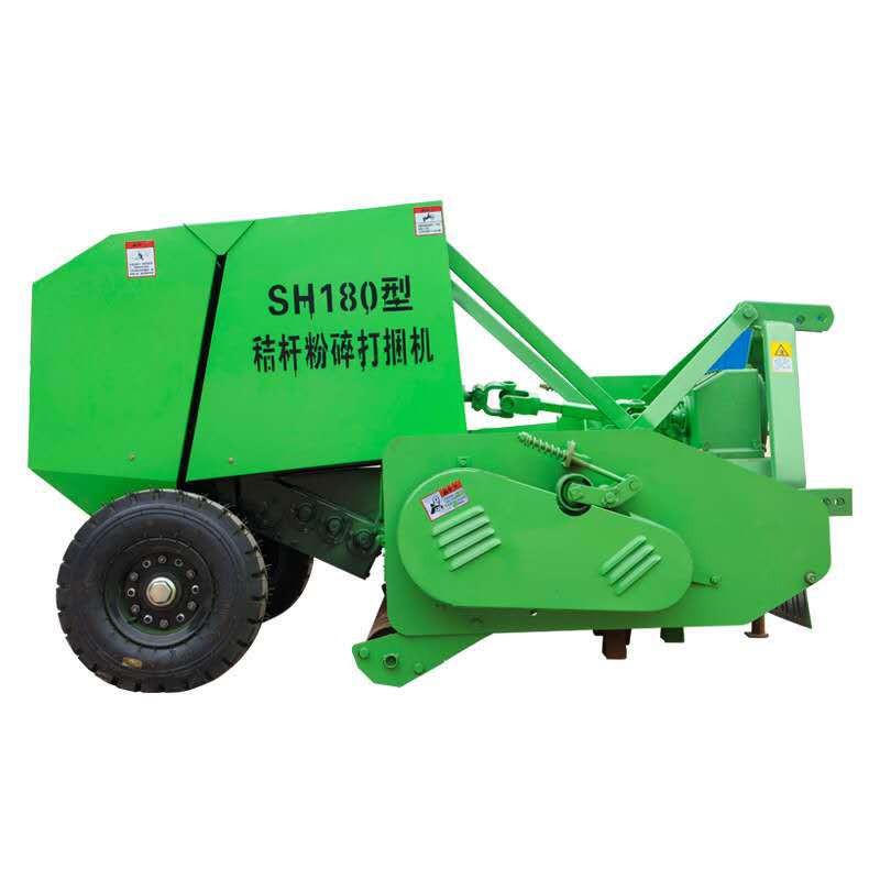 牵引式小麦秸秆捡拾打捆机 稻草 玉米秸秆粉碎打包机 小型圆捆机图5