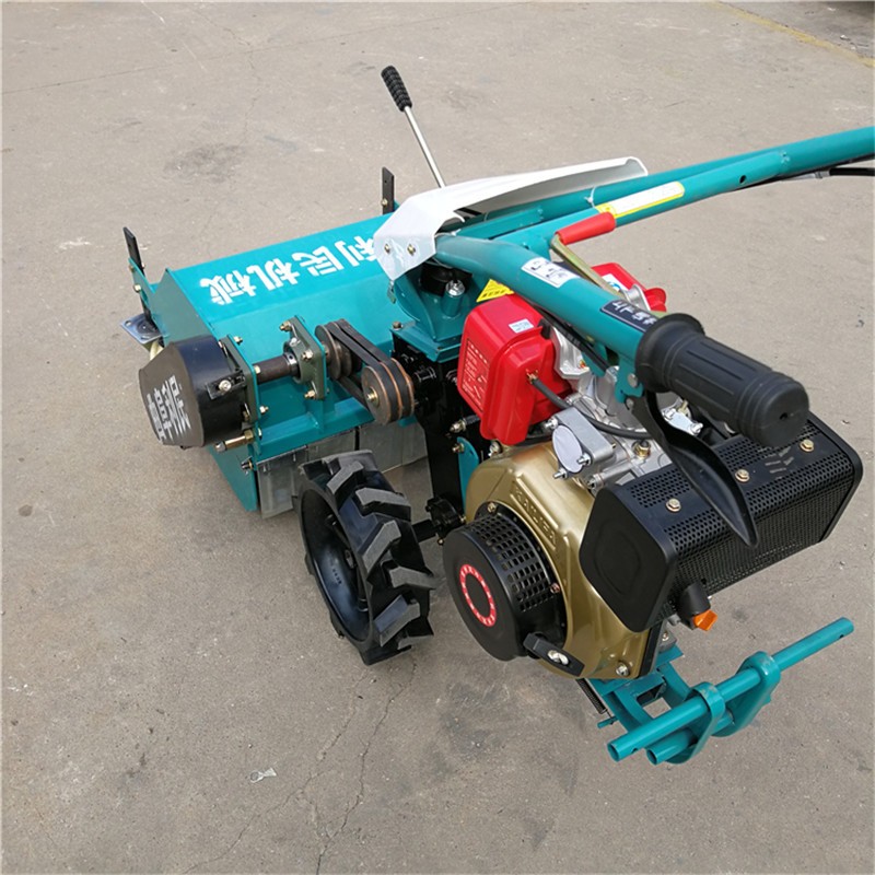 柴油动力杂草粉碎还田机 果园葡萄园高草粉碎机 灌木秸秆收割机图4