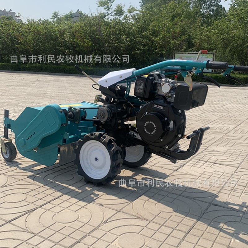 柴油碎草机价格 大棚茶园除草粉碎机 果园自走式荒草打碎还田机图3