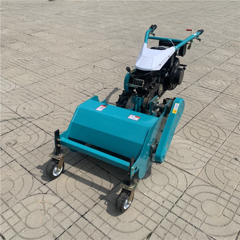 果园自走式碎草还田机 农用工作效率高柴油割草机 汽油动力除草机图3