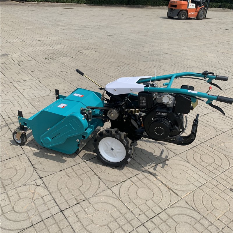 果园自走式碎草还田机 农用工作效率高柴油割草机 汽油动力除草机图4