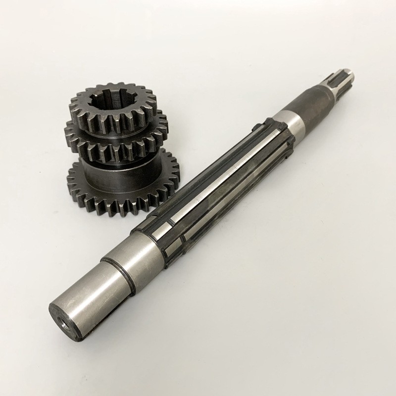 供应螺旋伞齿轴齿轮轴 内花健齿轮 机械传动齿轮花键轴配件图2