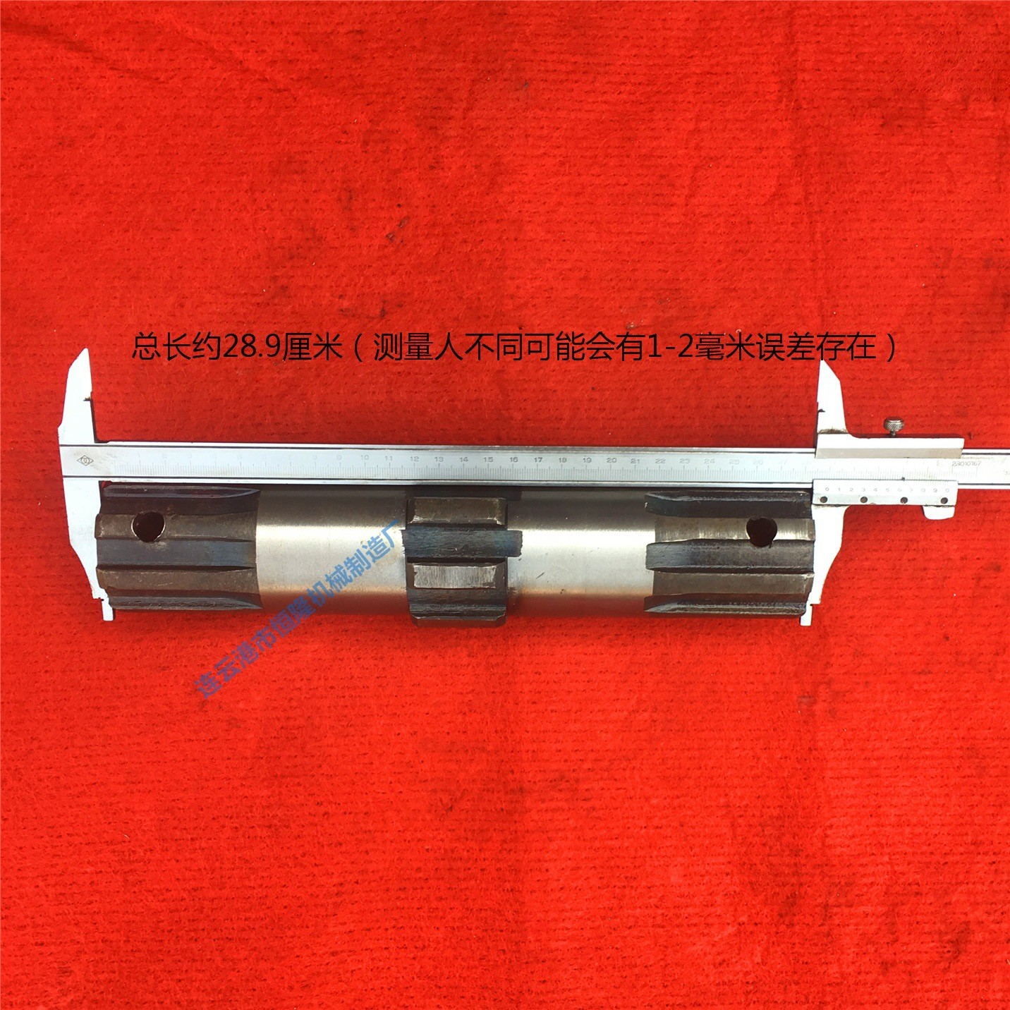 农机配件 连云港旋耕机配件 轴 单孔花键轴 支持定做各种轴图2