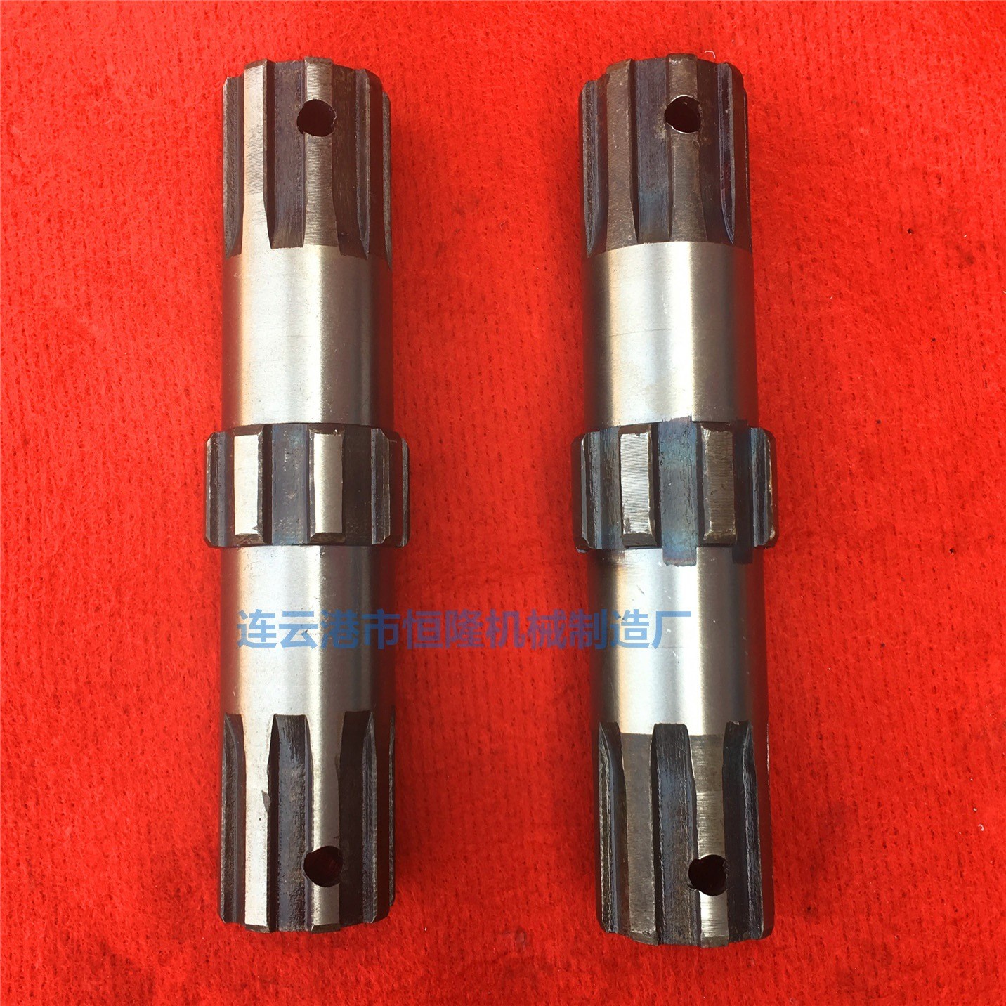 农机配件 连云港旋耕机配件 轴 单孔花键轴 支持定做各种轴图5