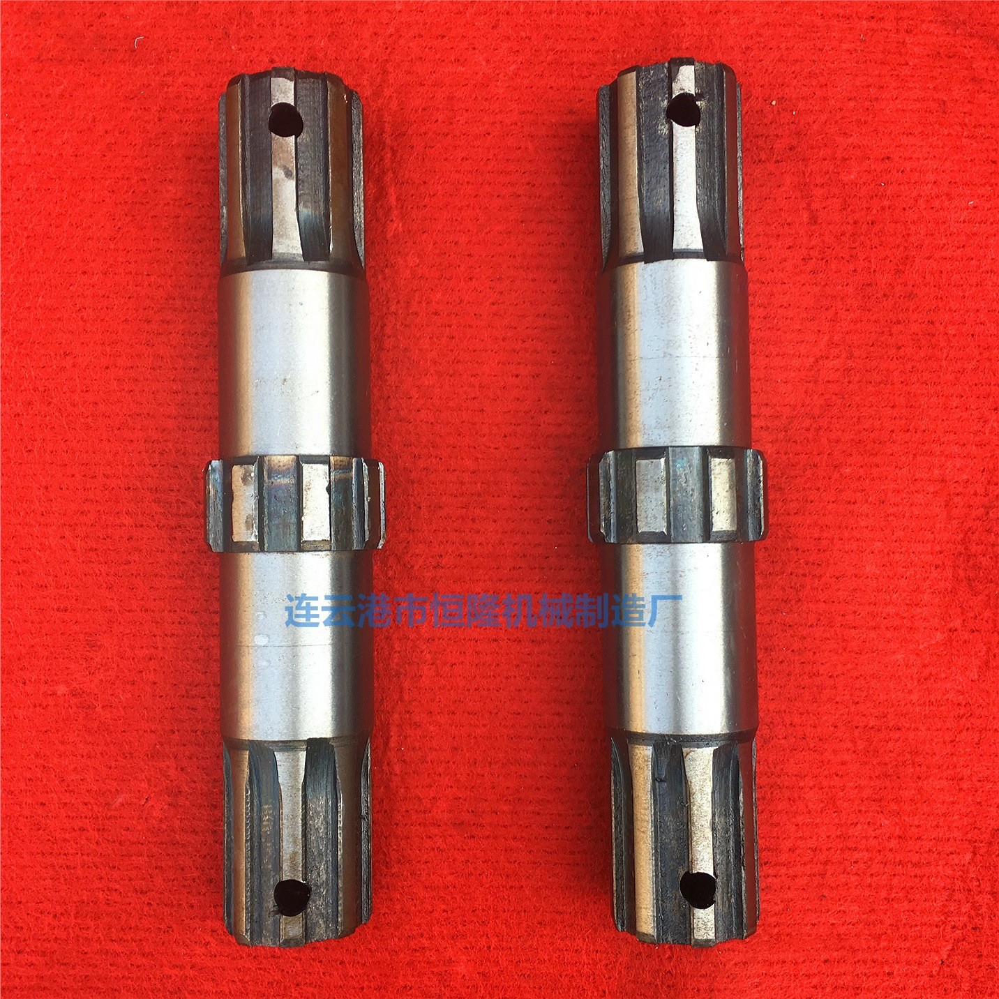 农机配件 连云港旋耕机配件 轴 单孔花键轴 支持定做各种轴图3