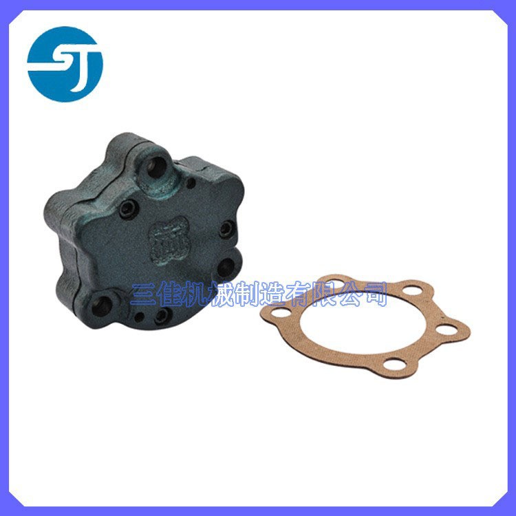 庞口农机配件市场专供小型船用单缸柴油机配件常柴配套S195机油泵图3