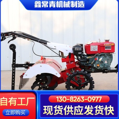 小型手扶式农用170型微耕机 多功能土壤旋耕机菜园开沟培土机