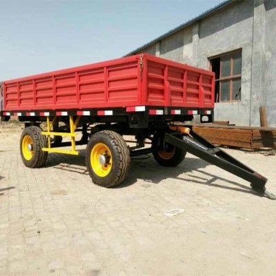 3吨拖车 远丰定制好质量拖车 拖车车斗 单轴后翻自卸拖车定做生产