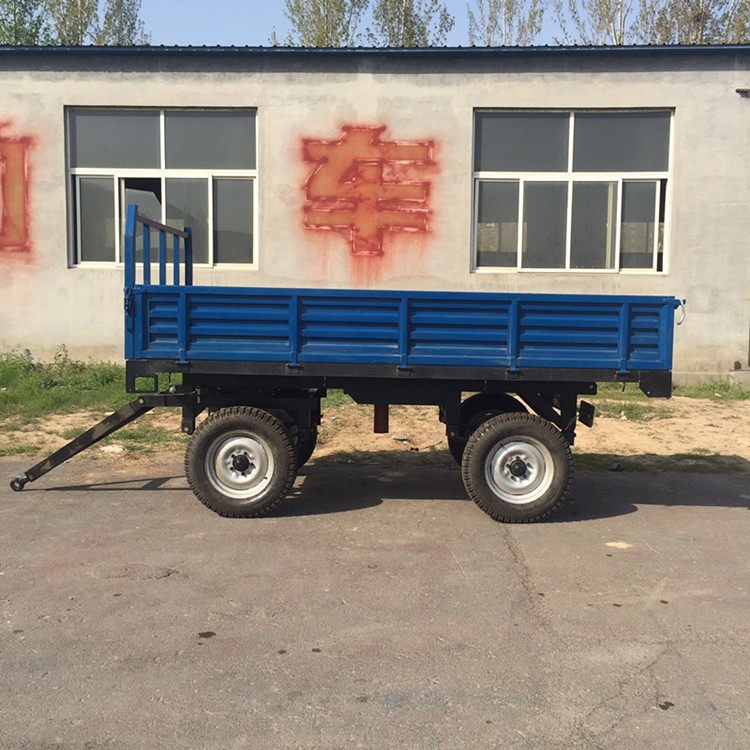 远丰液压后翻自卸农用交通运输工具拖车 四轮牵引式农用拖车