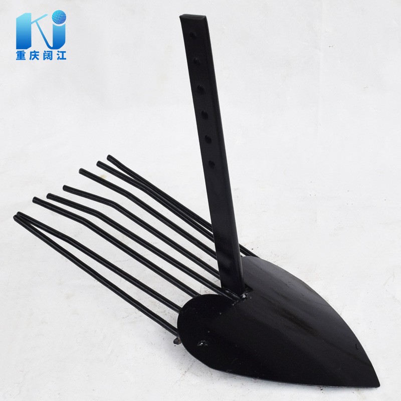 土豆耙微耕机土豆收获器土豆犁农机大蒜犁铧旋耕机红薯耙番薯犁铧图2