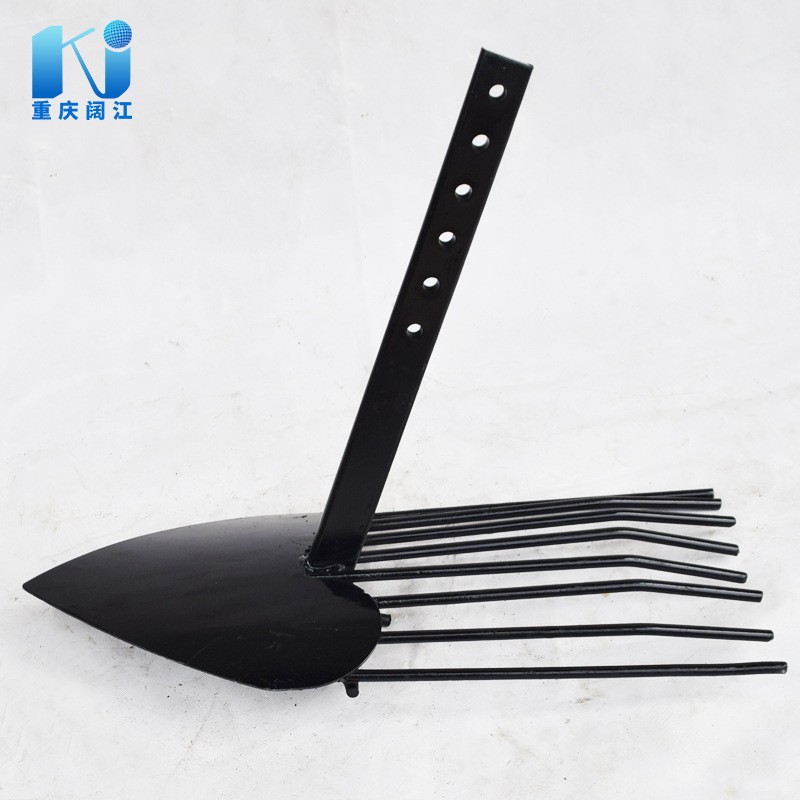 土豆耙微耕机土豆收获器土豆犁农机大蒜犁铧旋耕机红薯耙番薯犁铧图3