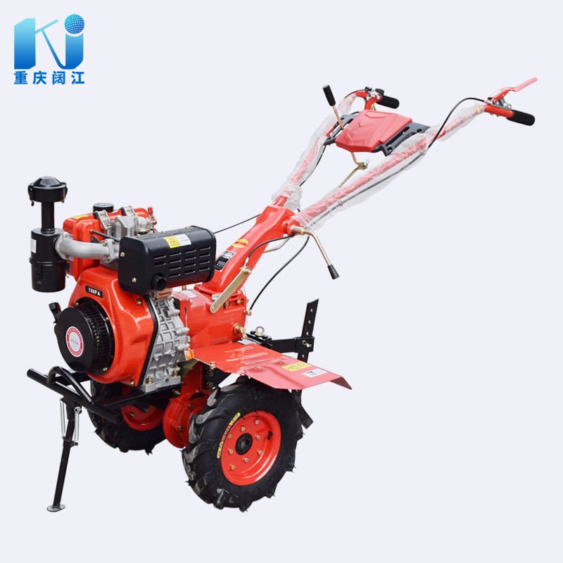 厂家销售微耕机旋耕机农机农耕犁地起垄开沟除草 微耕机 耕地机图4