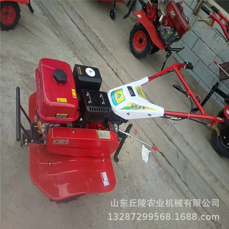 手扶拖拉机田园管理机小型耕地旋耕机硬地可用农用园林耕地机销售图4