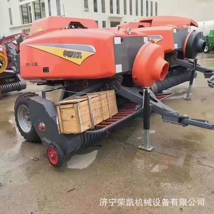 小麦水稻草秸秆方形捆草机拖拉机牵引出口打捆机价格小型方草捆机图4