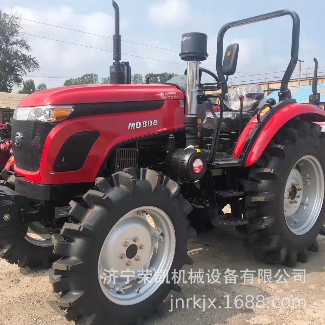 四驱MF大桥东方红拖拉机 水田旋耕704四轮拖拉机 农用拖拉机价格图2