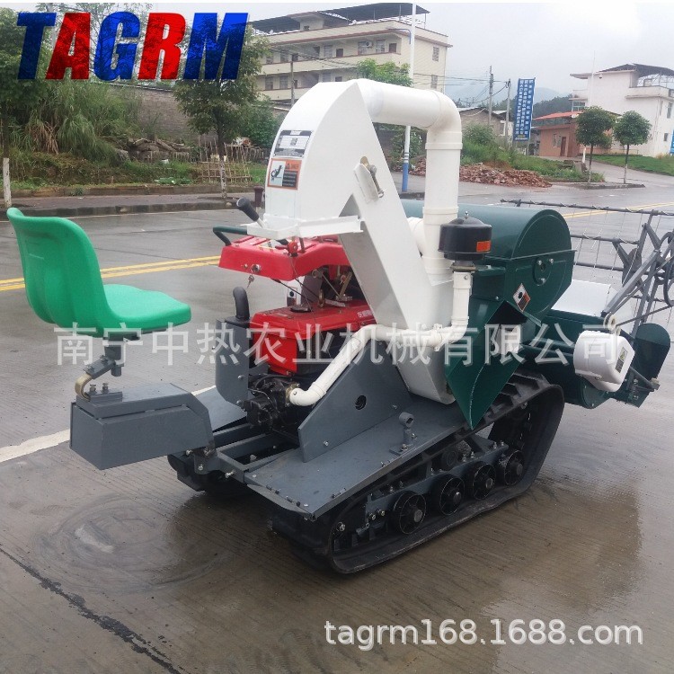 2019热卖 家用水稻收割机 小型水稻联合收割机图2