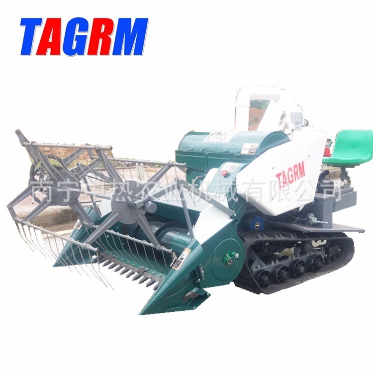 2019热卖 家用水稻收割机 小型水稻联合收割机图5