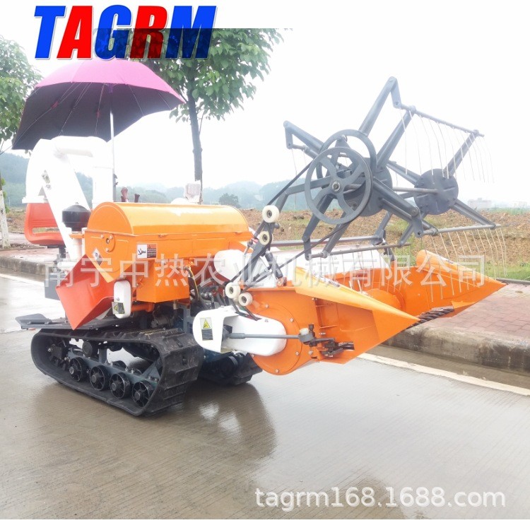 2019热卖 家用水稻收割机 小型水稻联合收割机