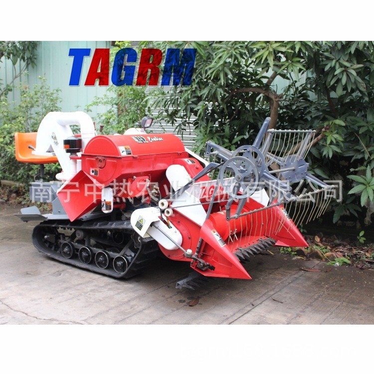 2019热卖 家用水稻收割机 小型水稻联合收割机图3