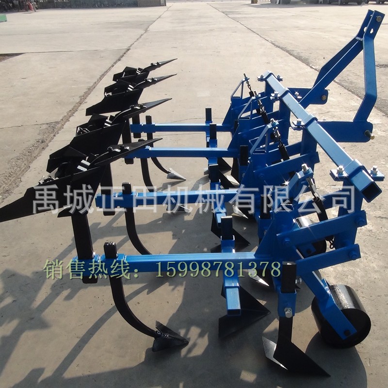 厂家供应松土中耕机 配套四轮拖拉机农用除草保墒三行锄草松土机图4