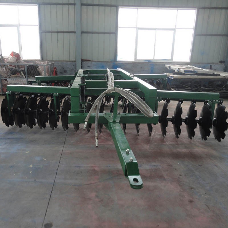 厂家供应 100马力拖拉机牵引 河南山西圆盘耙 重型圆盘整地机图2