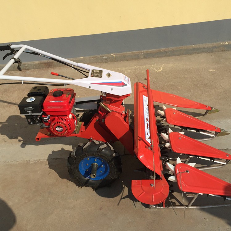 秸秆作物割晒机山地移动型割晒机 汽油一体割晒机图4