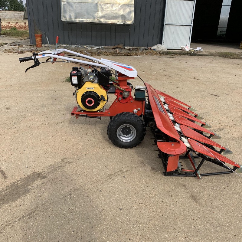 秸秆作物割晒机山地移动型割晒机 汽油一体割晒机图2