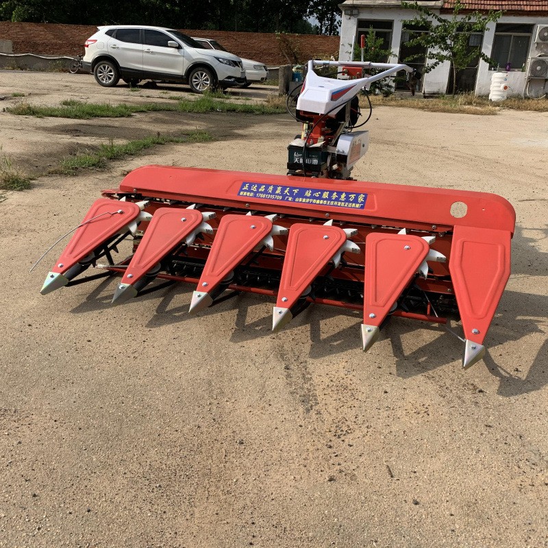 秸秆作物割晒机山地移动型割晒机 汽油一体割晒机图3