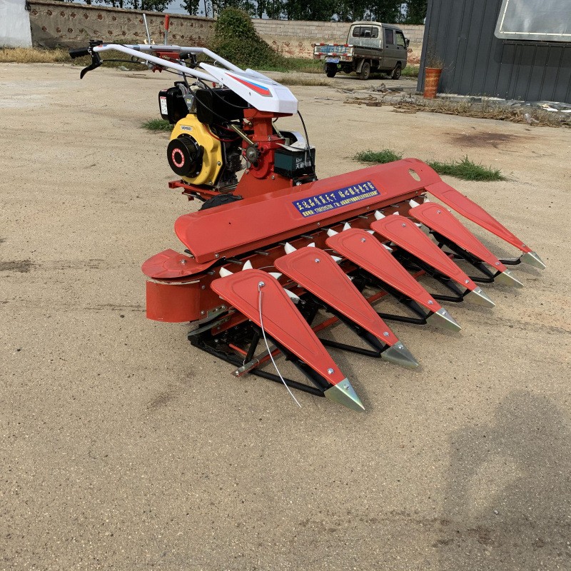 一体机割晒机 汽油柴油小型割晒机 一机多用割晒机图5