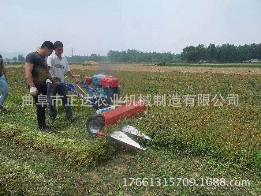 阿拉善盟省力灵活割晒机 毛豆割晒机 辣椒专用割晒机图5