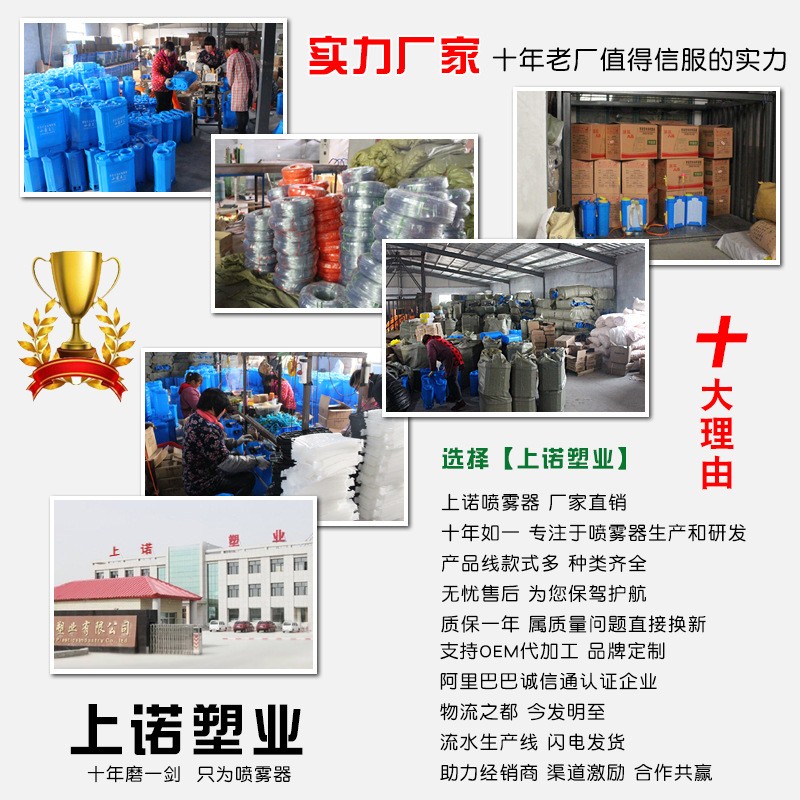 背负式电动喷雾器18L/20L高射程雾化农用可调锂电瓶打农药喷雾器图4