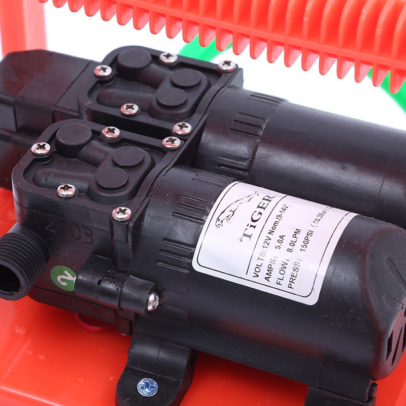 手提式高压电动喷洗机 双泵打药机 园林智能大功率手提农用喷雾器图4