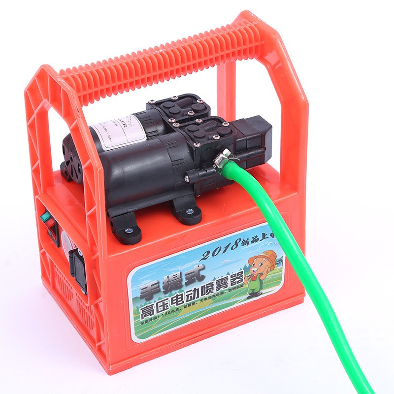 手提式高压电动喷洗机 双泵打药机 园林智能大功率手提农用喷雾器图2
