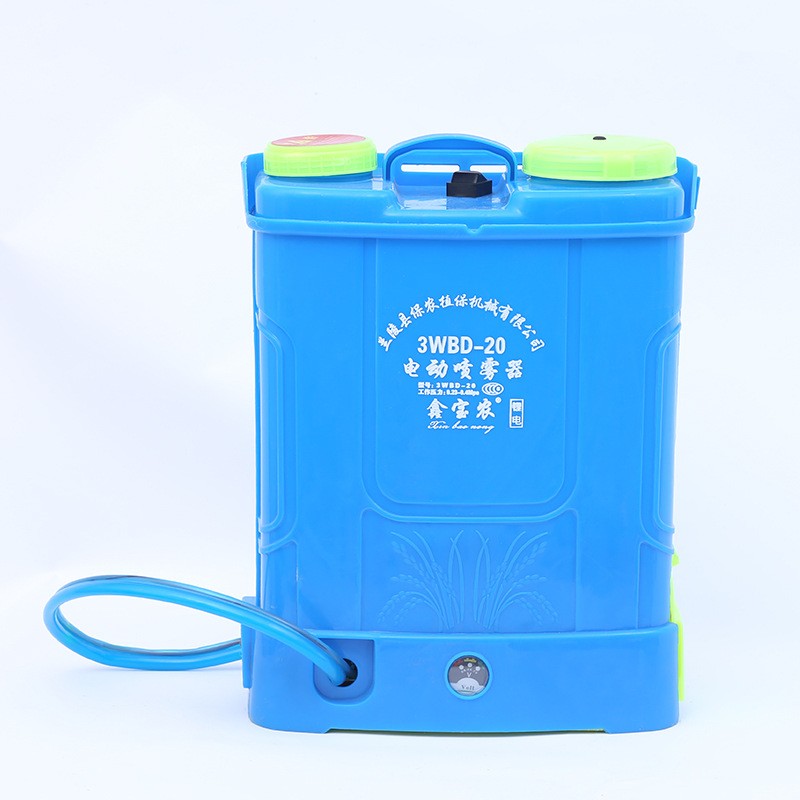 农用电动喷雾器 背负式全自动抽拉款 高压消毒锂电打药机农药喷洒图2