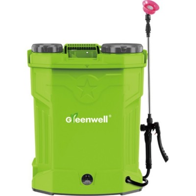 新款16L农用电动喷雾器背负式高压喷雾器打药机铅酸锂电喷雾器
