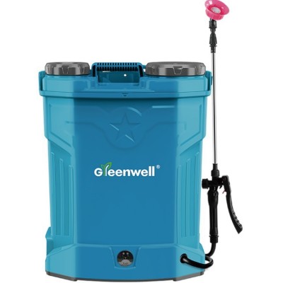 新款16L农用电动喷雾器背负式高压喷雾器打药机铅酸锂电喷雾器