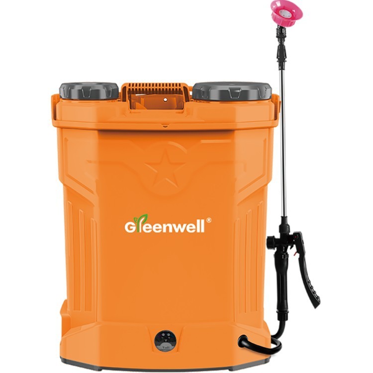 新款16L农用电动喷雾器背负式高压喷雾器打药机铅酸锂电喷雾器图5