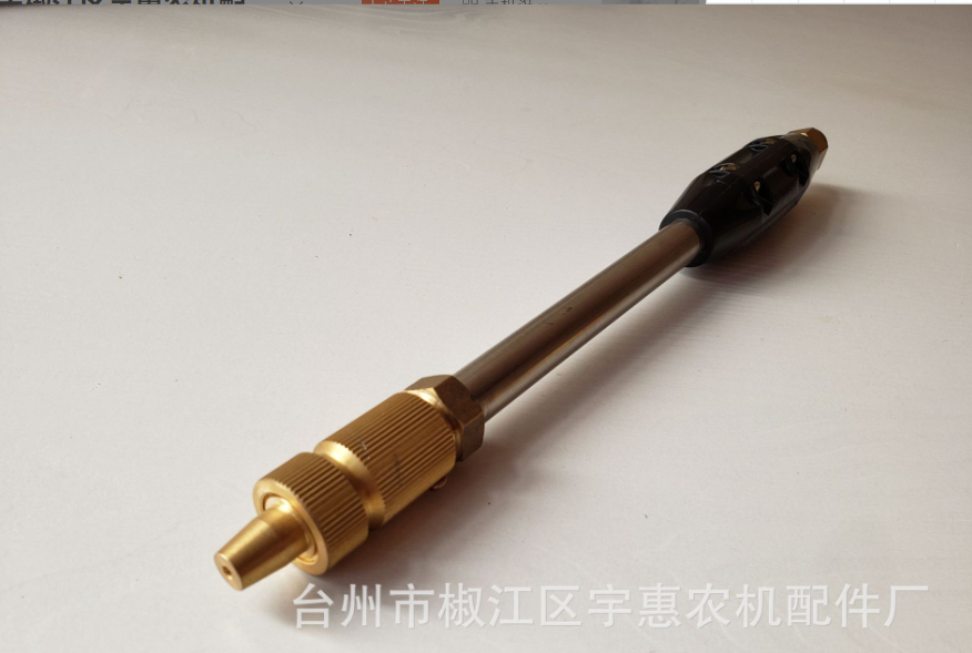 可调式喷枪农用园林喷枪 60机动高压喷雾器喷杆 打药机直喷头图2
