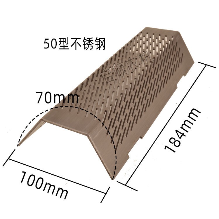 农机配件碾米机六角半边40型筛片打米机配件家用剥米机米筛片筛子图3