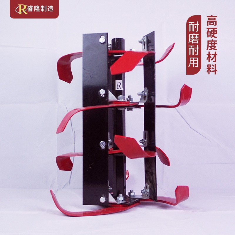 微耕机 防缠刀 锰钢刀片加厚加长 旋耕机深耕刀旱地水田松土刀具图2