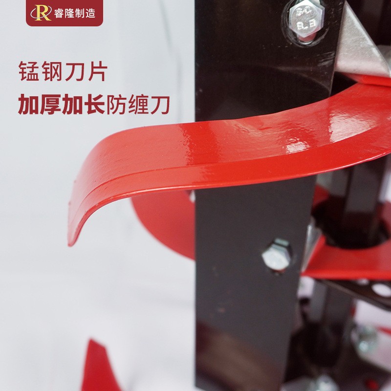 微耕机 防缠刀 锰钢刀片加厚加长 旋耕机深耕刀旱地水田松土刀具图4
