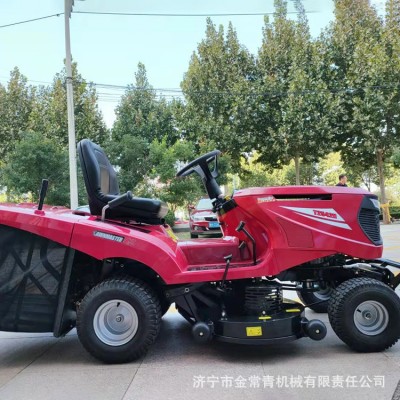 座驾式割草机球场驾驶草坪修剪机30寸50寸汽油坐骑式草坪车剪草机