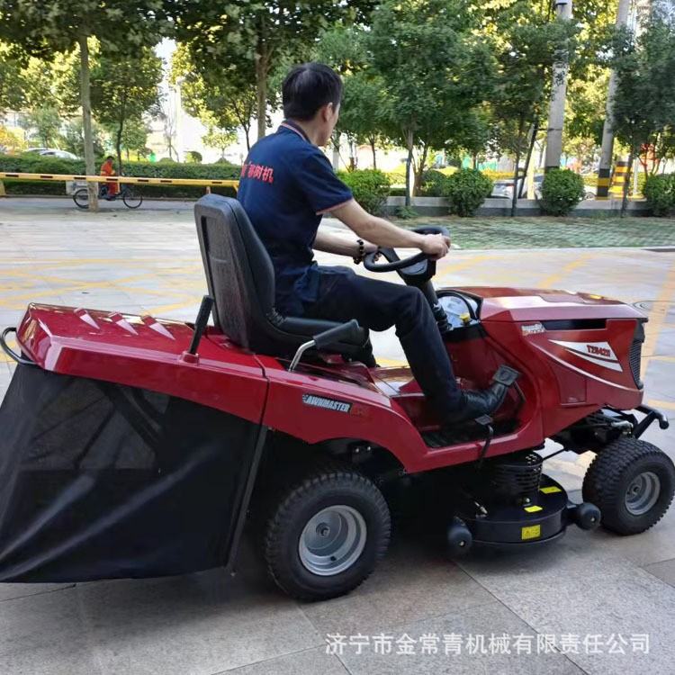 座驾式割草机球场驾驶草坪修剪机30寸50寸汽油坐骑式草坪车剪草机图3