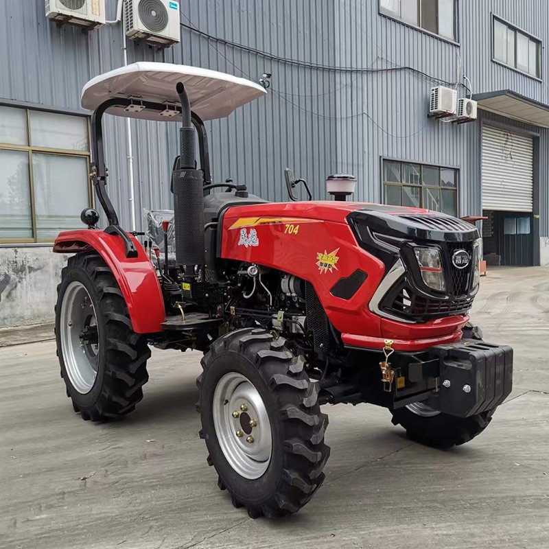 国四704四轮拖拉机 东方红80马力旋耕犁地拖拉机 504/704拖拉机图2