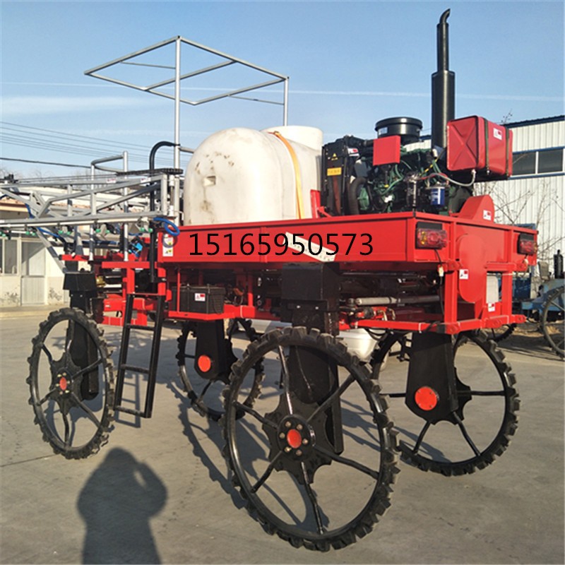 喷杆喷药机自走式四轮打药机享受国家补贴款自走式四轮打药机图5