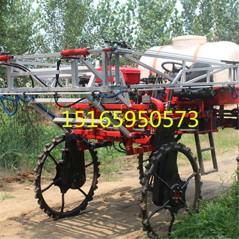 实心轮胎前置打药机