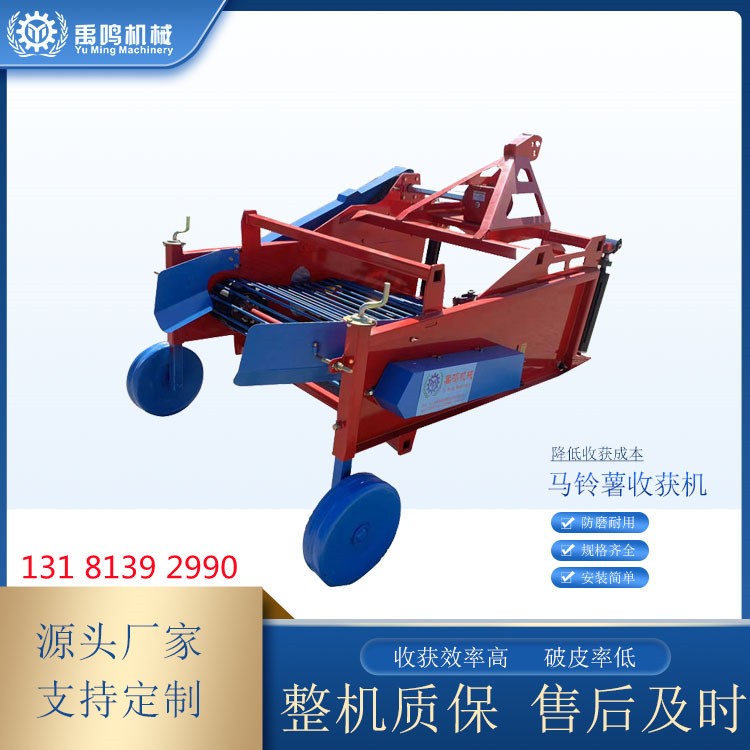 加固型土豆收获机 马铃薯收获机 地瓜收获机 农用拖拉机带收获机图4
