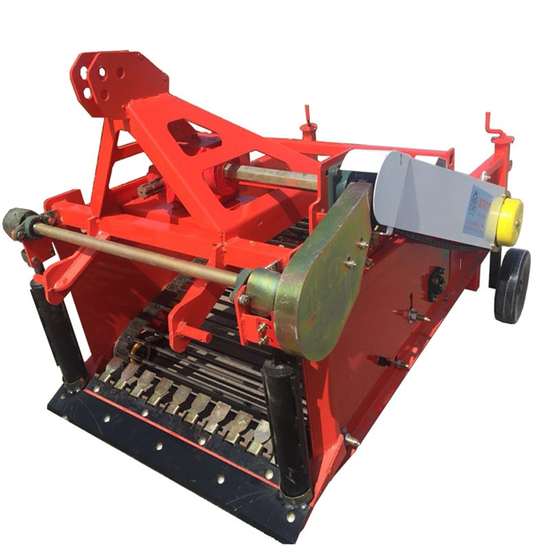土豆收获宽度90公分机子 高配红薯用收获机 四轮带抛土豆机图5