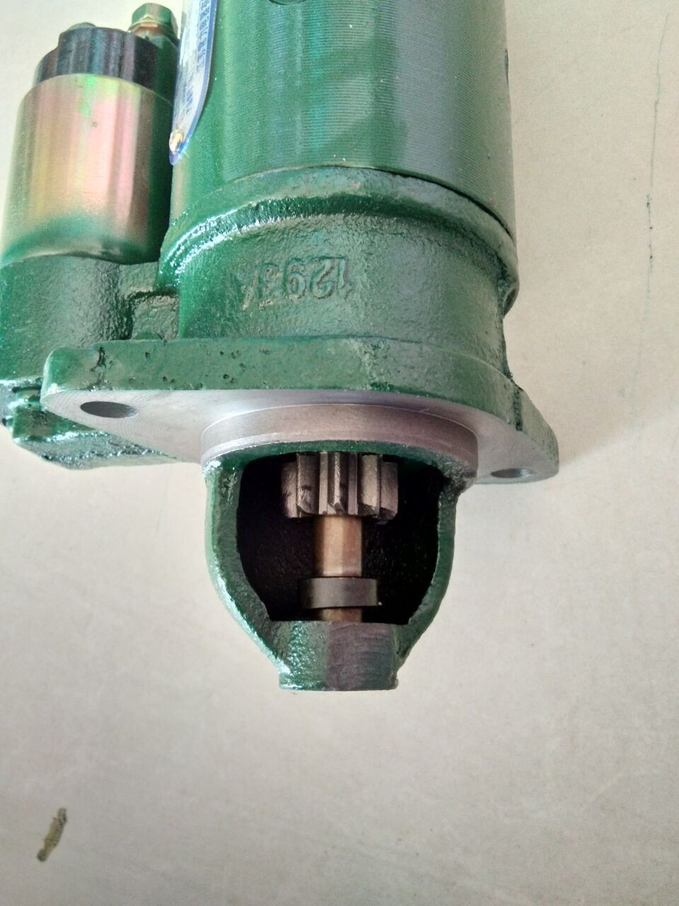 单缸常发R185CF12柴油机 QD1293A起动机 原厂190 192启动马达配件图5